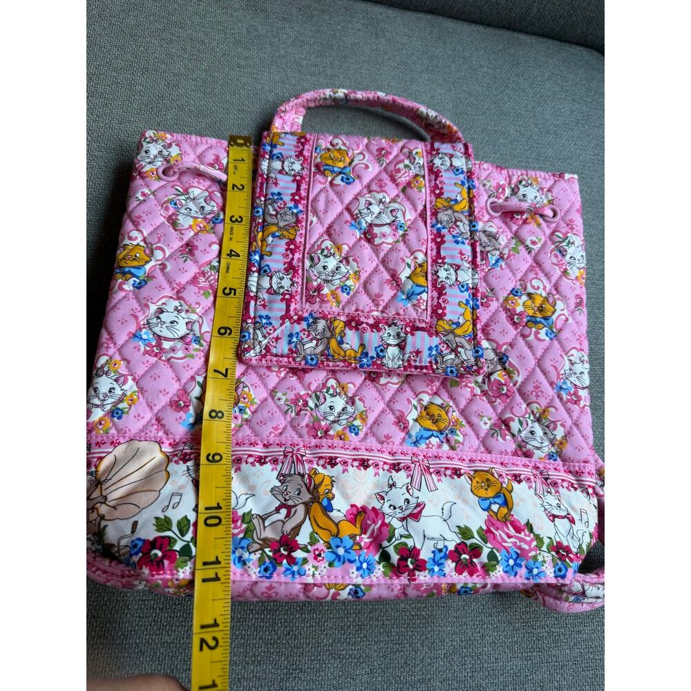 Vera Bradley x Disney The Aristocats the Original Drawstring Backpack - Picture 10 of 14